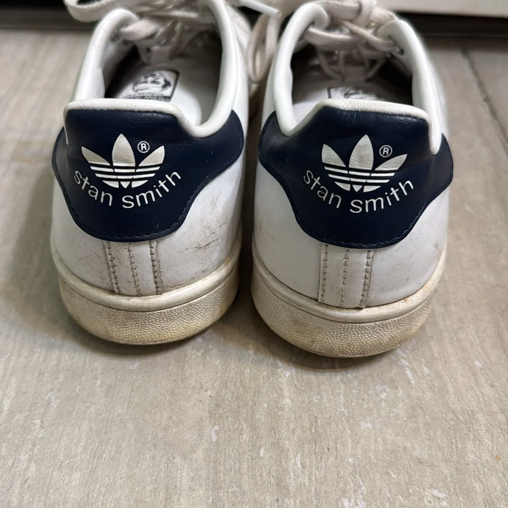 Adidas Stan Smiths blue women’s size 9 - Picture 2 of 7
